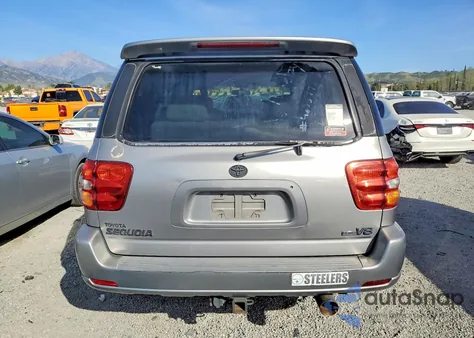 2003 Toyota Sequoia Limited z USA, uszkodzony, nr VIN 5TDZT38A23S141165